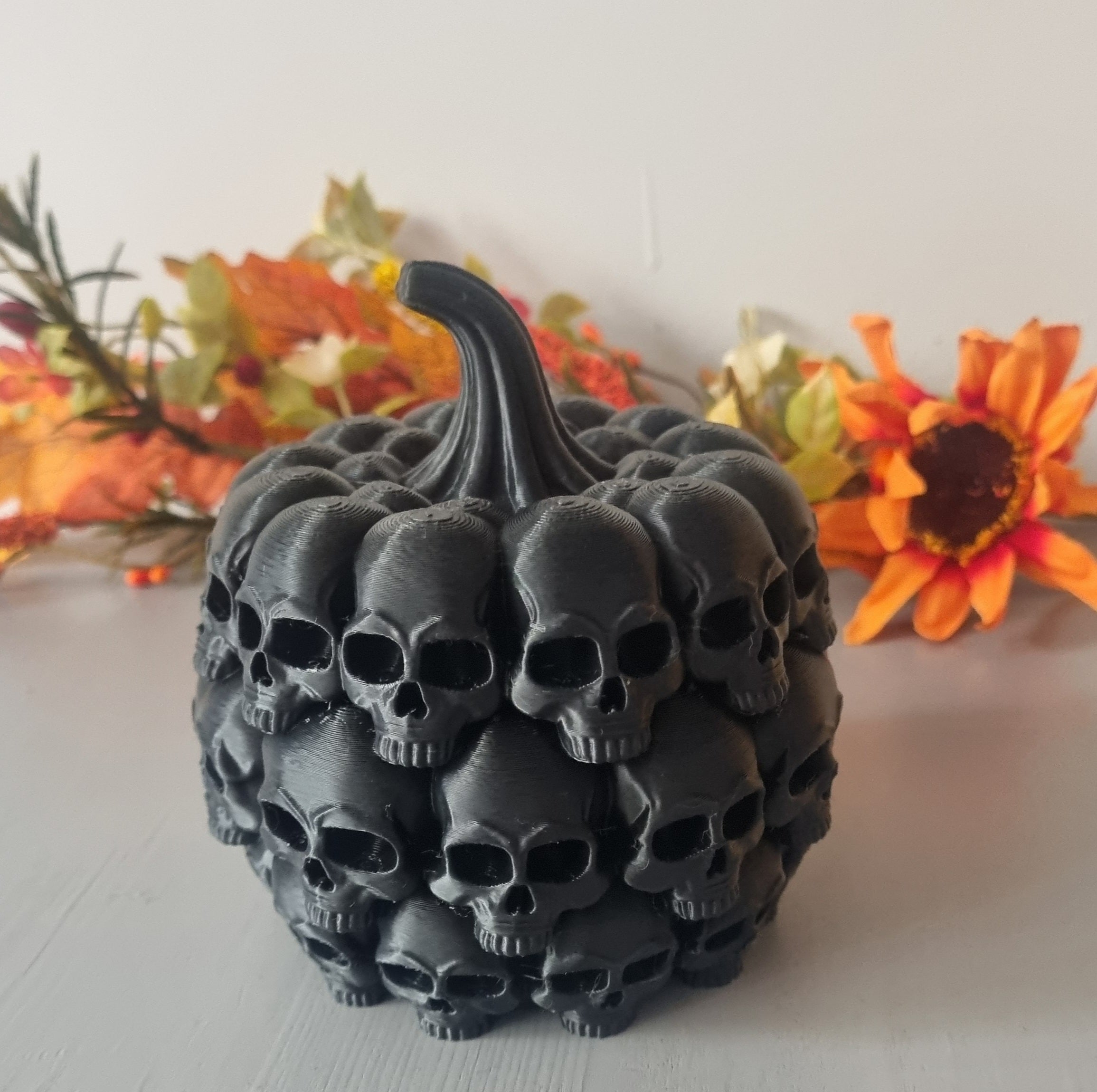 Skull pumpkin