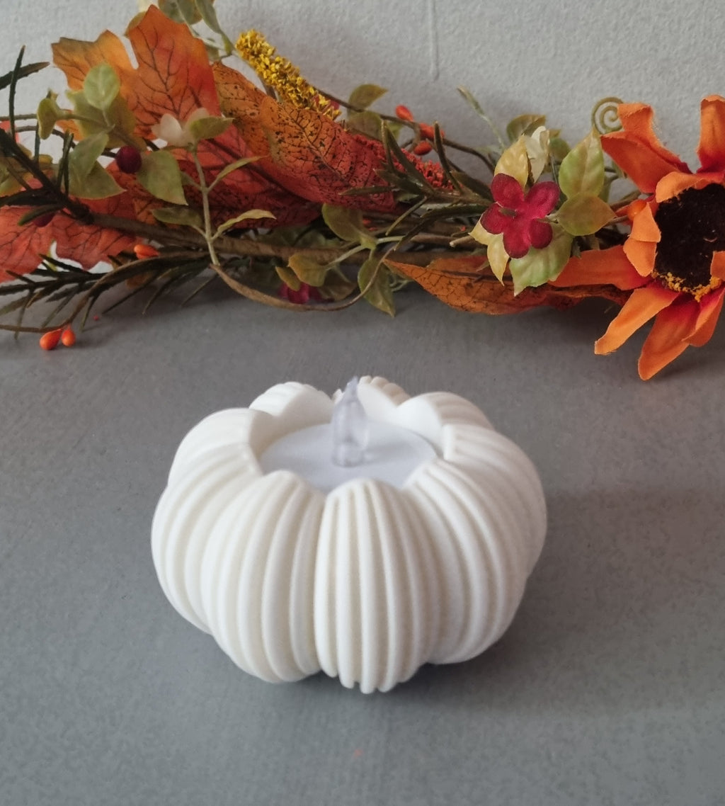 Pumpkin Flameless tealight holder