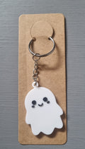Cute ghost keyring