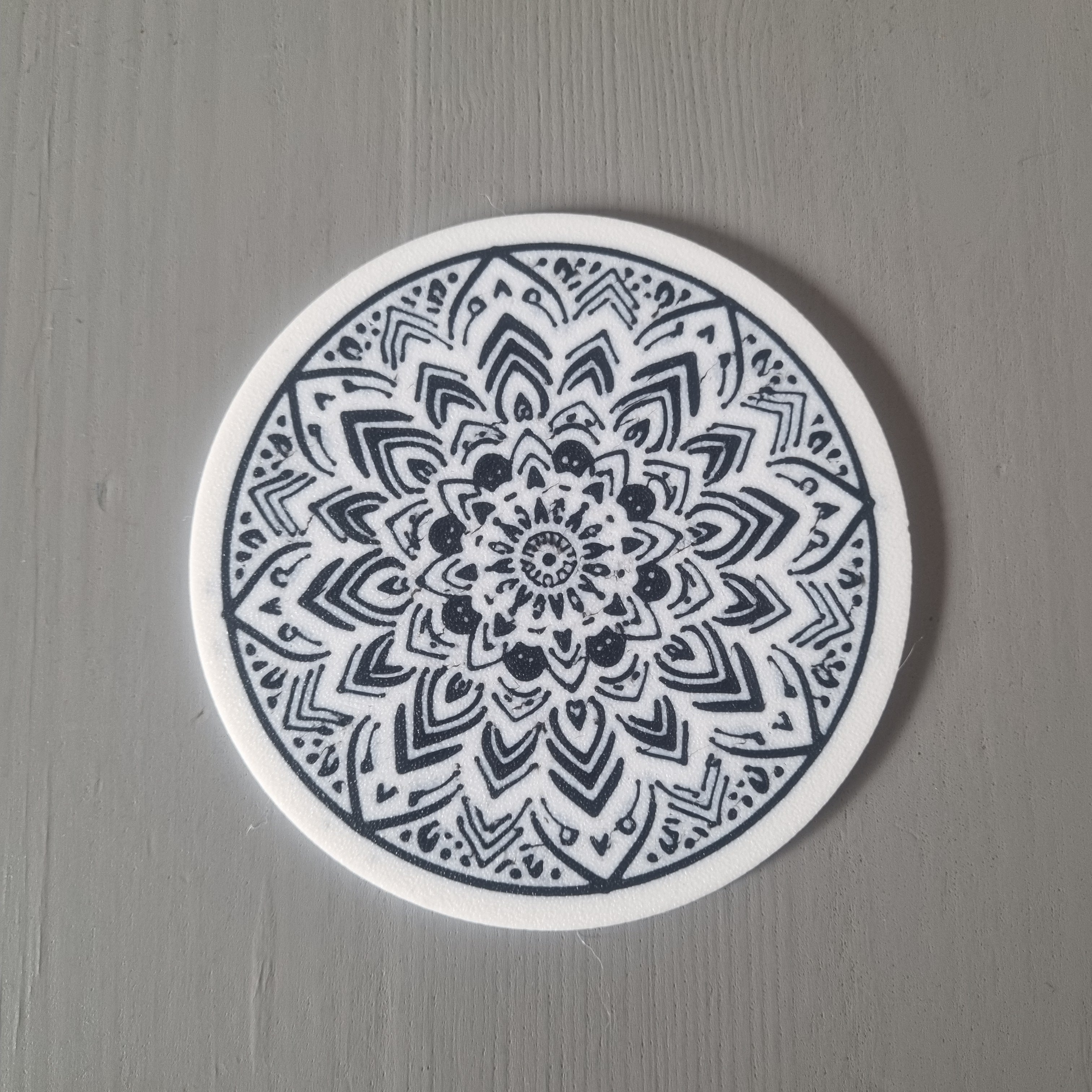 Mandala coasters set of 4