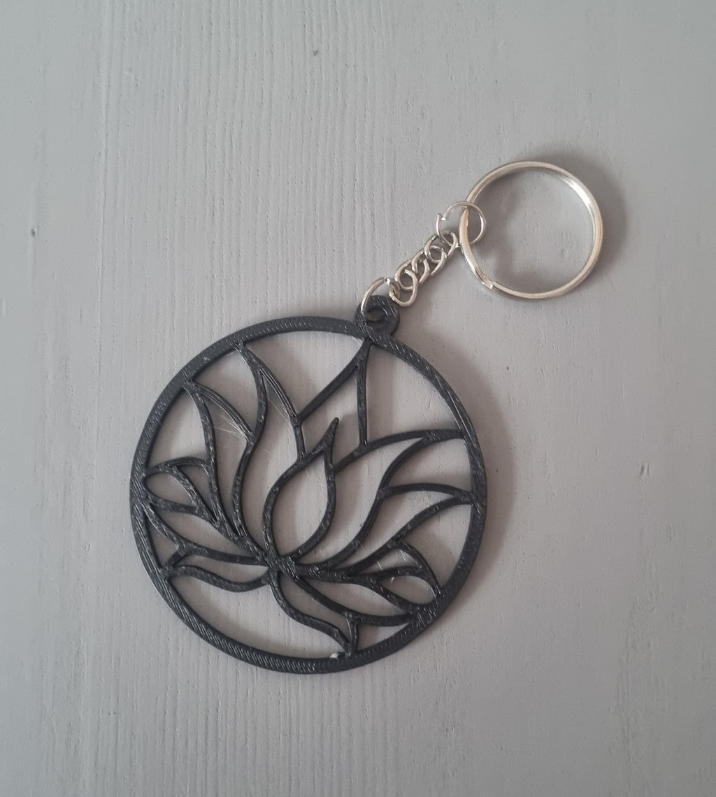 Black floral gift set