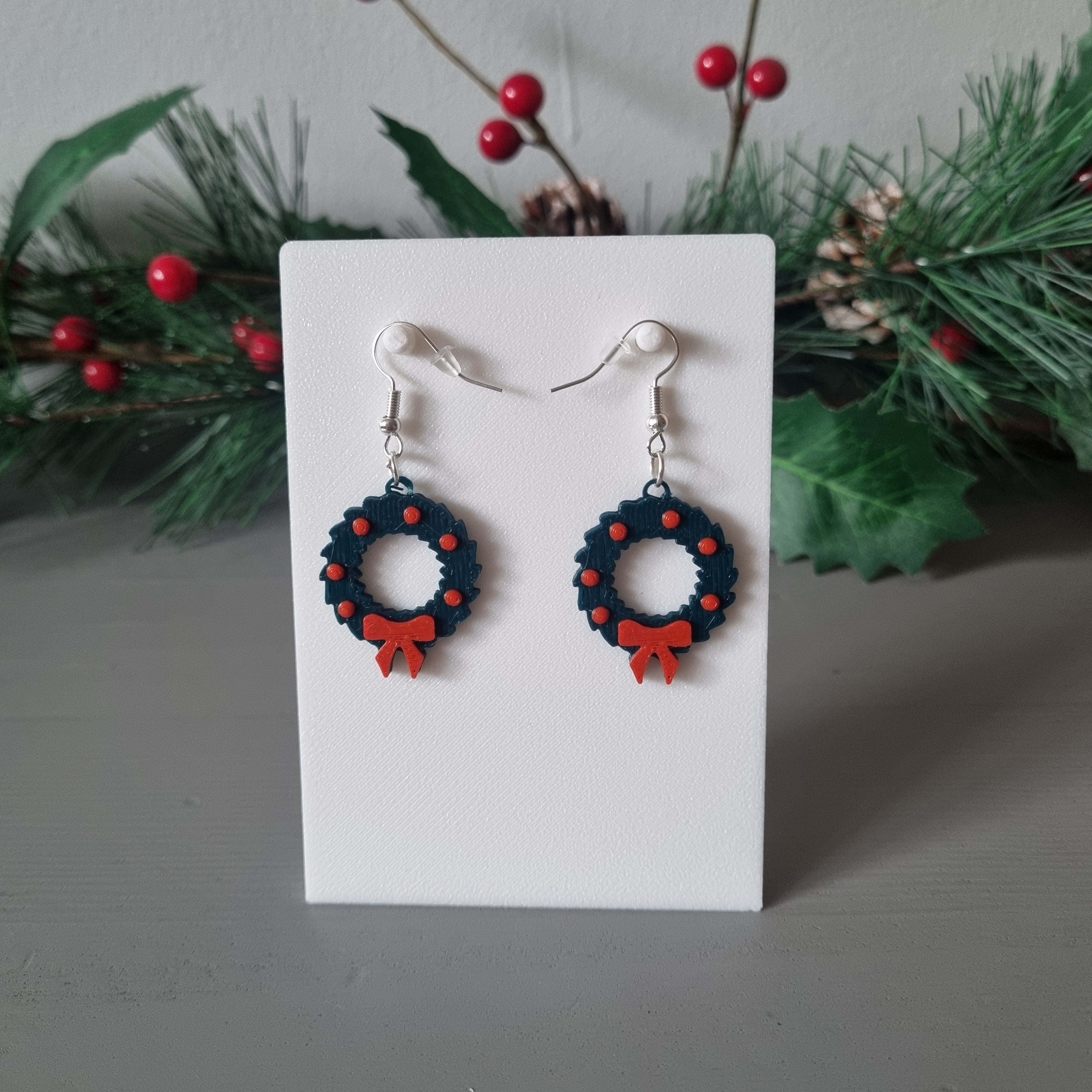Wreath earrings