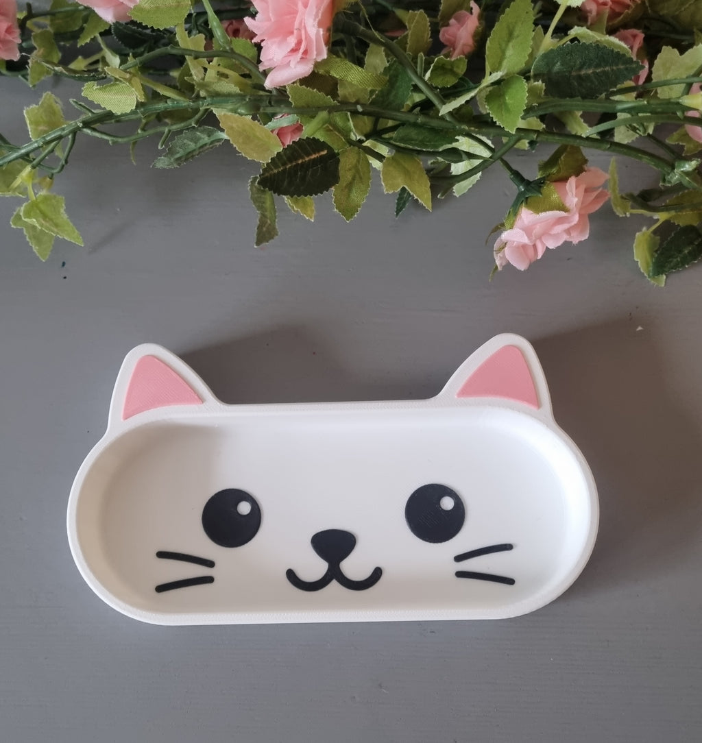 Cat glasses tray